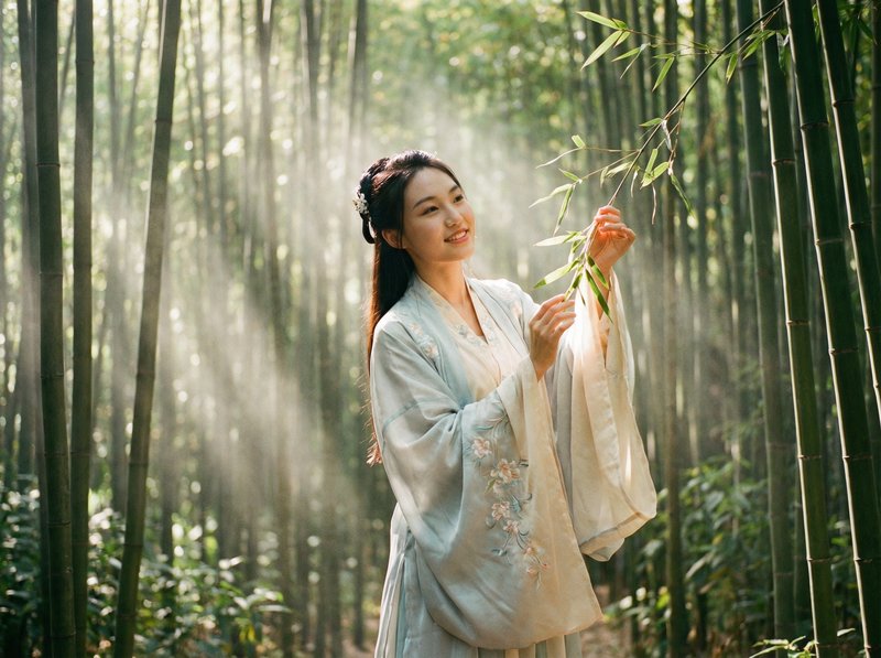 小马拉大车古风汉服写真